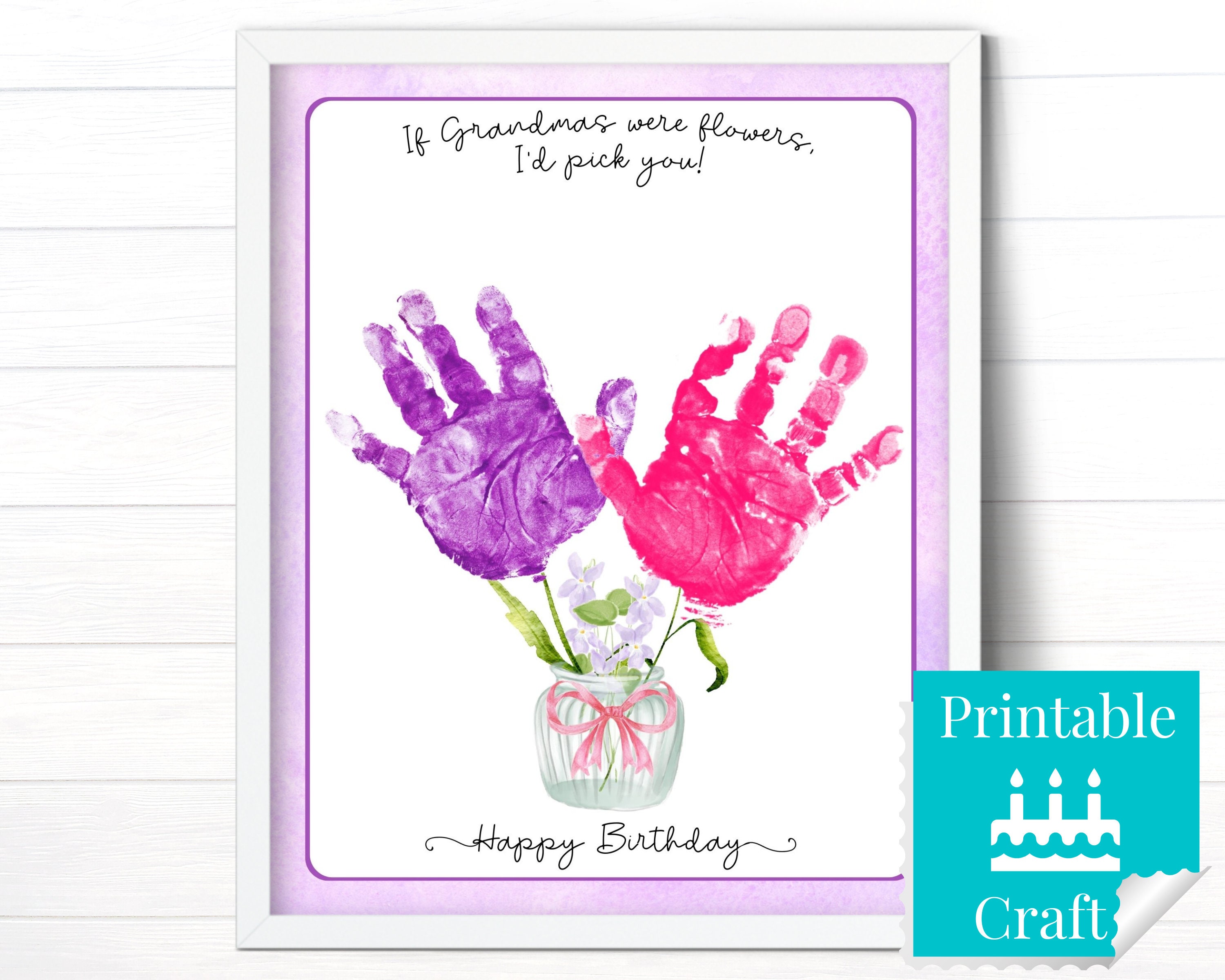 Happy Birthday Grandma From Grandkids Grandma Birthday Gift From Granddaughter Personalized - Etsy