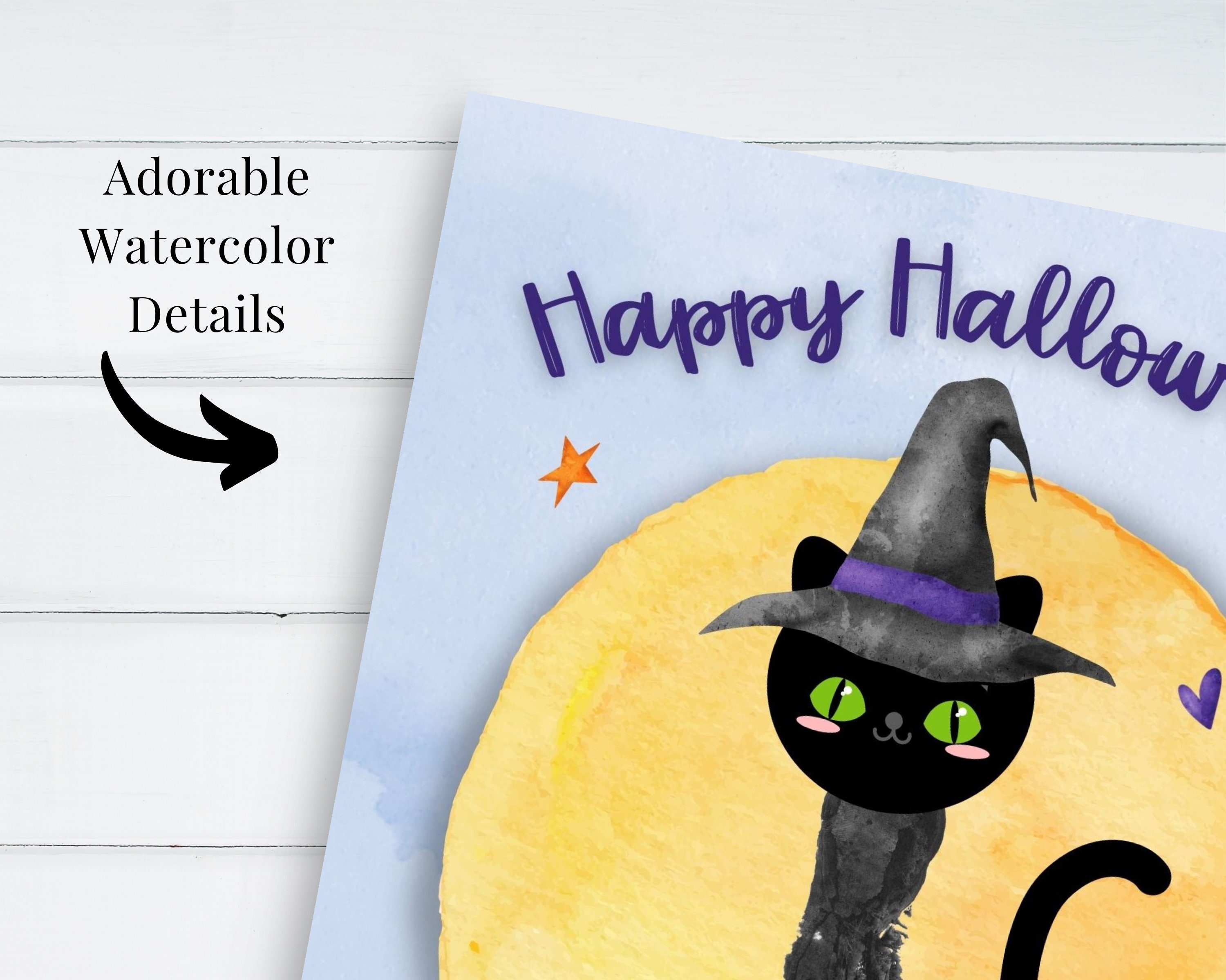 Halloween Printables for Kids Preschool Handprint Art | Etsy