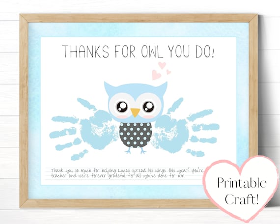 20ct Thank You Cards Owl Teacher - PAPYRUS