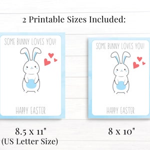 Baby Boy First Easter Footprint Art, Printable Easter Cards, Some Bunny ...