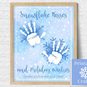 Printable Personalized Card From Kids, Holiday Card for Grandparents, Last Minute Christmas Gift ...