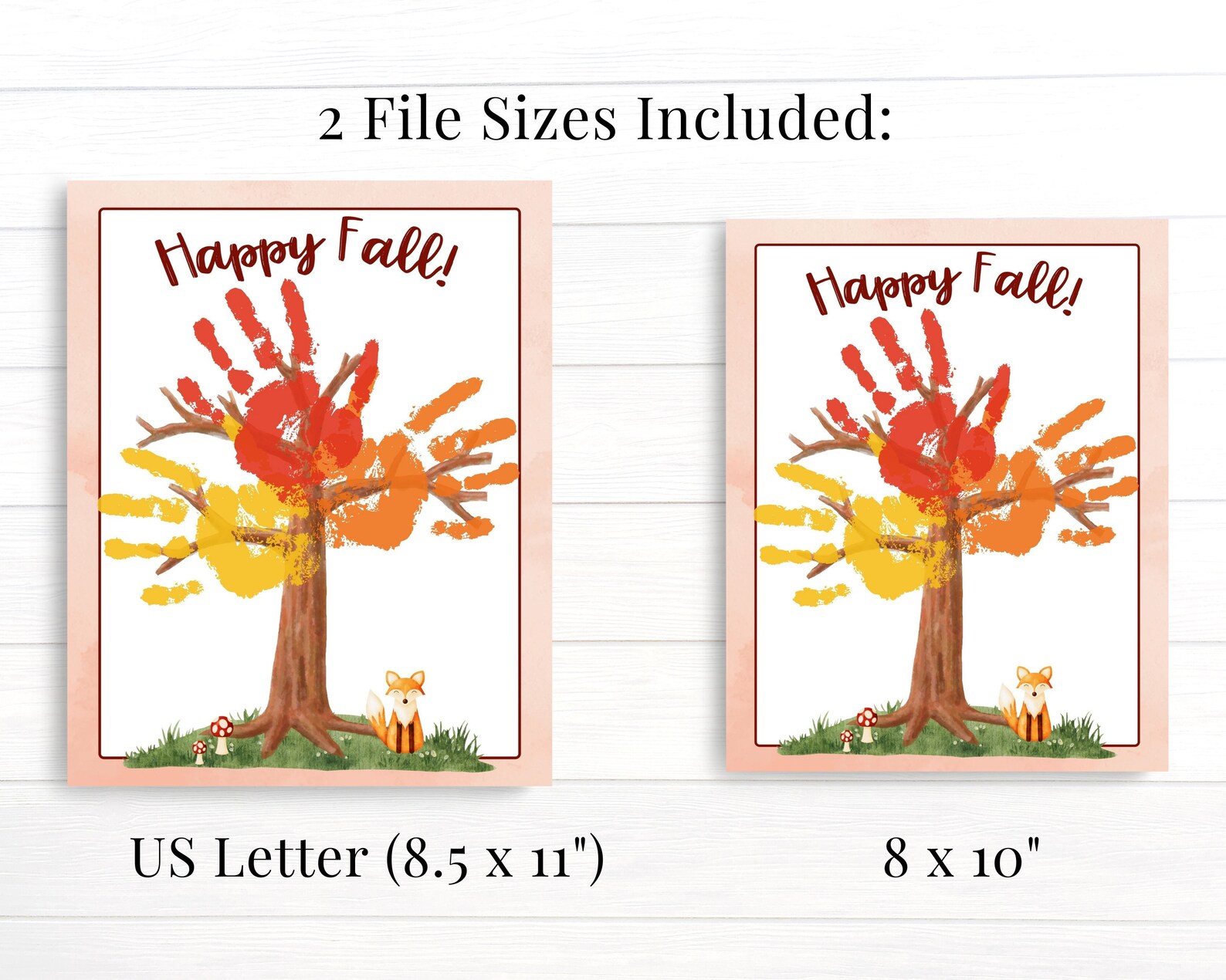 Preschool Printable Activity for Fall Art Prints Toddler | Etsy