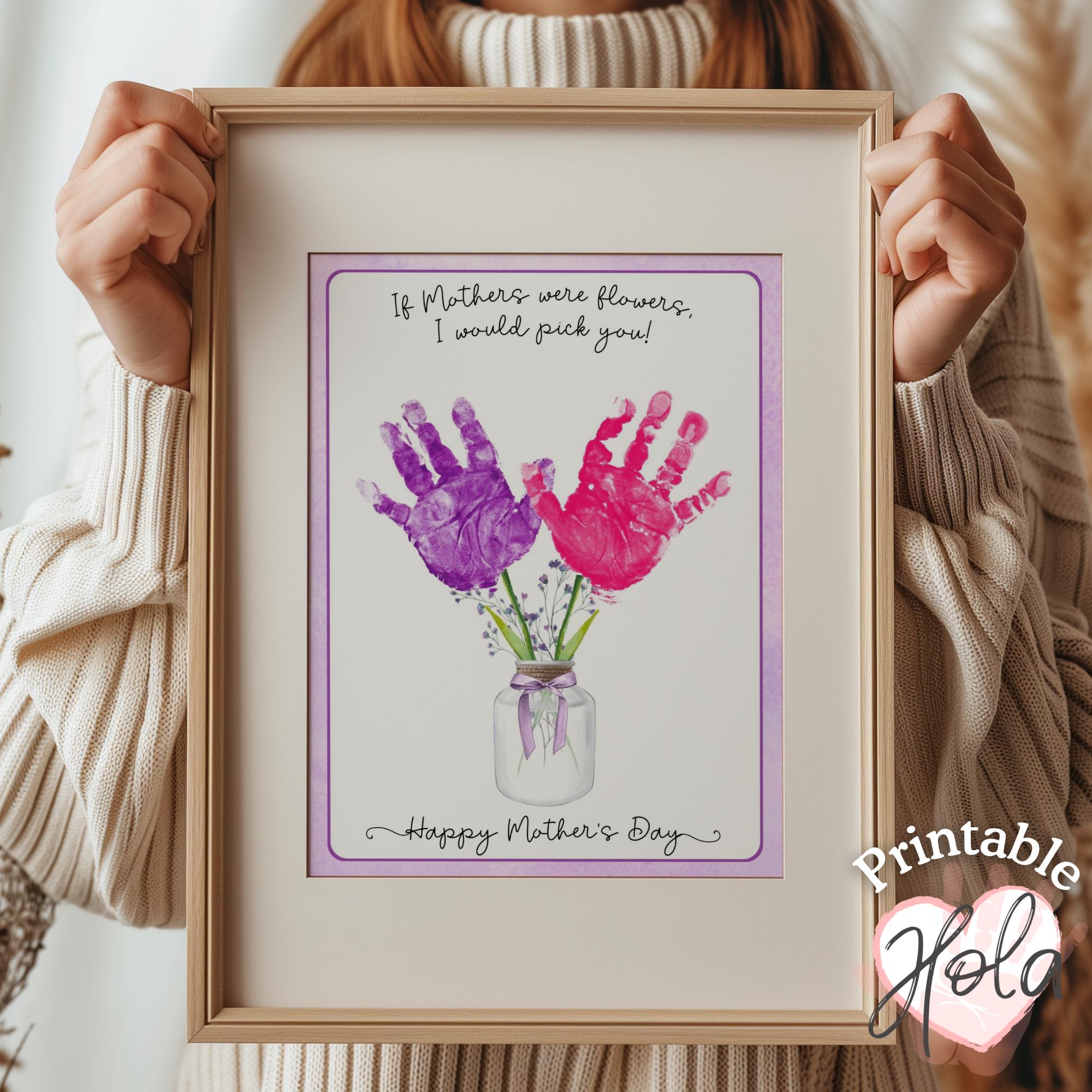 Mothers Day Crafts for Kids Printable, Preschool Gift for Mom ...