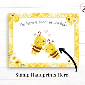 Personalized Grandma Faux Fur Pillow - Custom Grandkids Names - Honeycomb Bee, Custom Nana Gift for Birthday, Mother’s Day, Family Keepsake