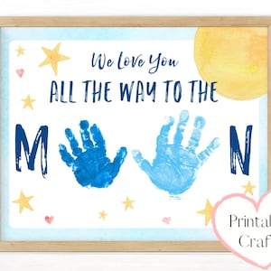 Arte e artesanato para crianças, cartão de felicitações para impressão de irmãos, presente para avós ou familiares para imprimir e enviar, só porque amamos você