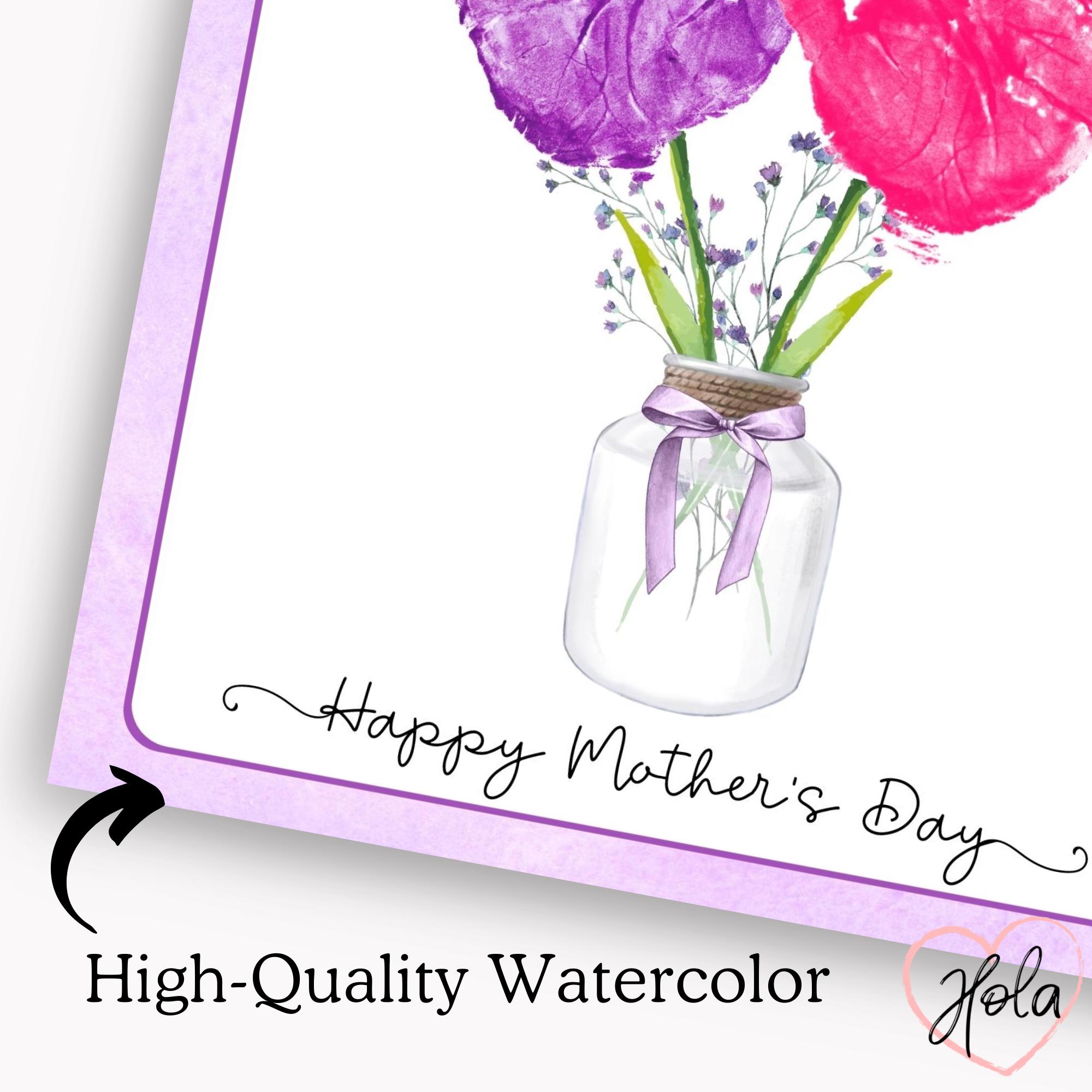 Mothers Day Crafts for Kids Printable, Preschool Gift for Mom ...