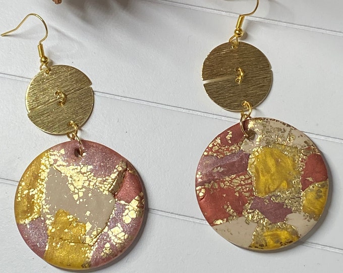 Autumn dangle earrings