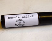 Muscle Relief Blend Essential Oil Roller All Natural Pain Relief Roll on Icy Hot Blend