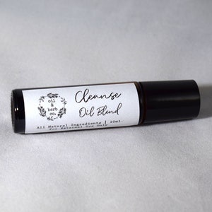 Cleanse Blend Essential Oil Roller | All Natural Roll on | Clean Uplifting Perfume