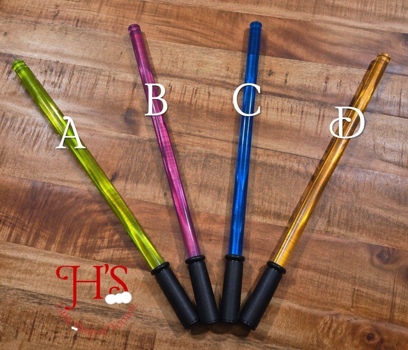 Acrylic Impact Cane / Tool 1" Diameter