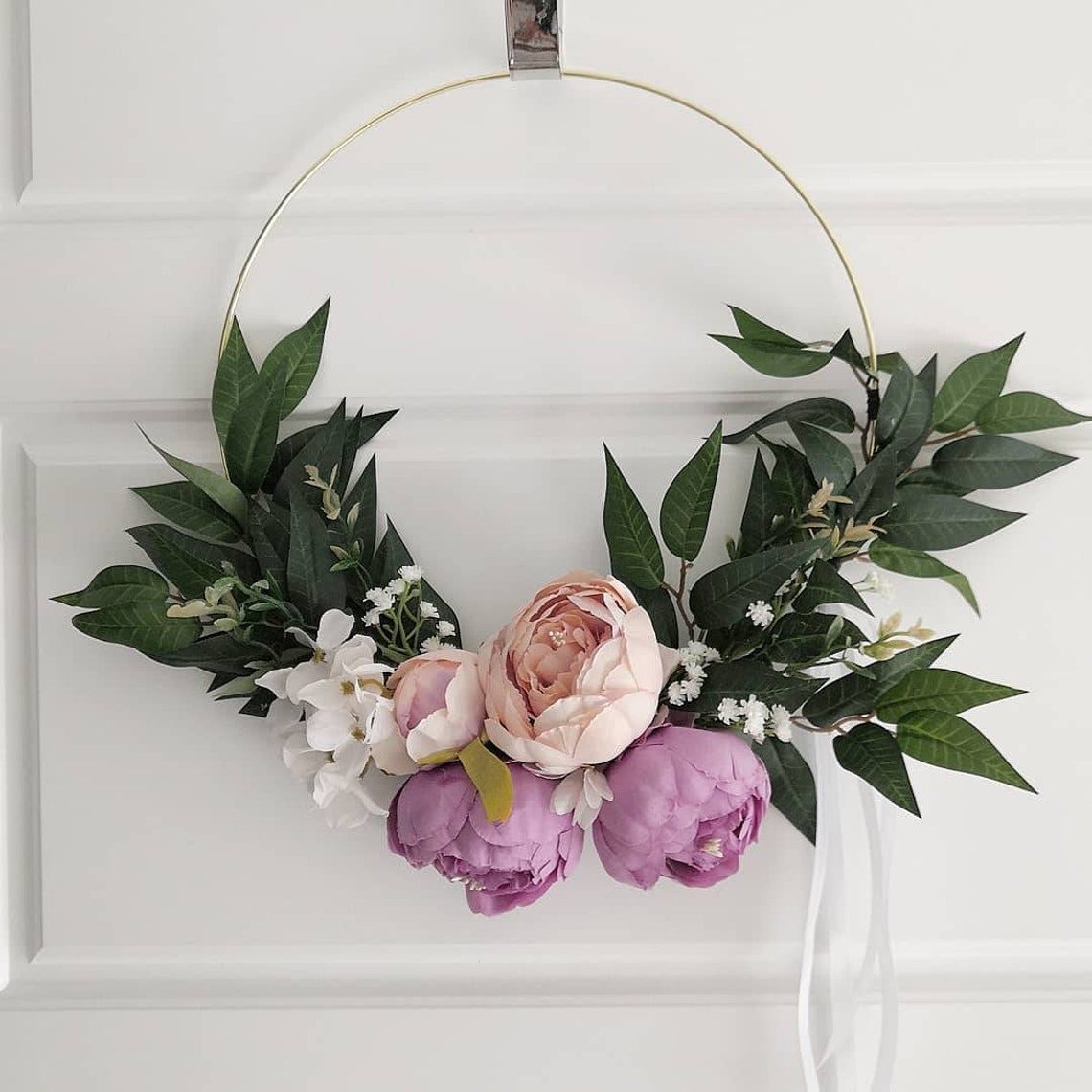 Ramo de dama de honor lila alternativa ramo de niña flor | Etsy