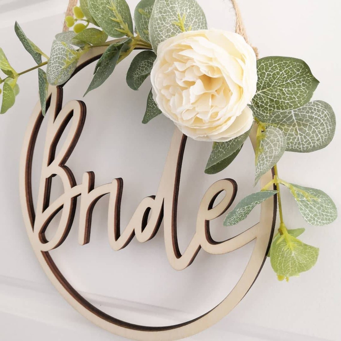 Hochzeit Stuhl Reifen Dekoration Braut Stuhl Zeichen | Etsy