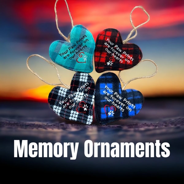 Memory Ornaments, In Memory of Ornaments, Memorial Gifts, Memory Keepsake, Funeral Gift, Sympathy Gift, Bereavement Gift, In Loving Memory