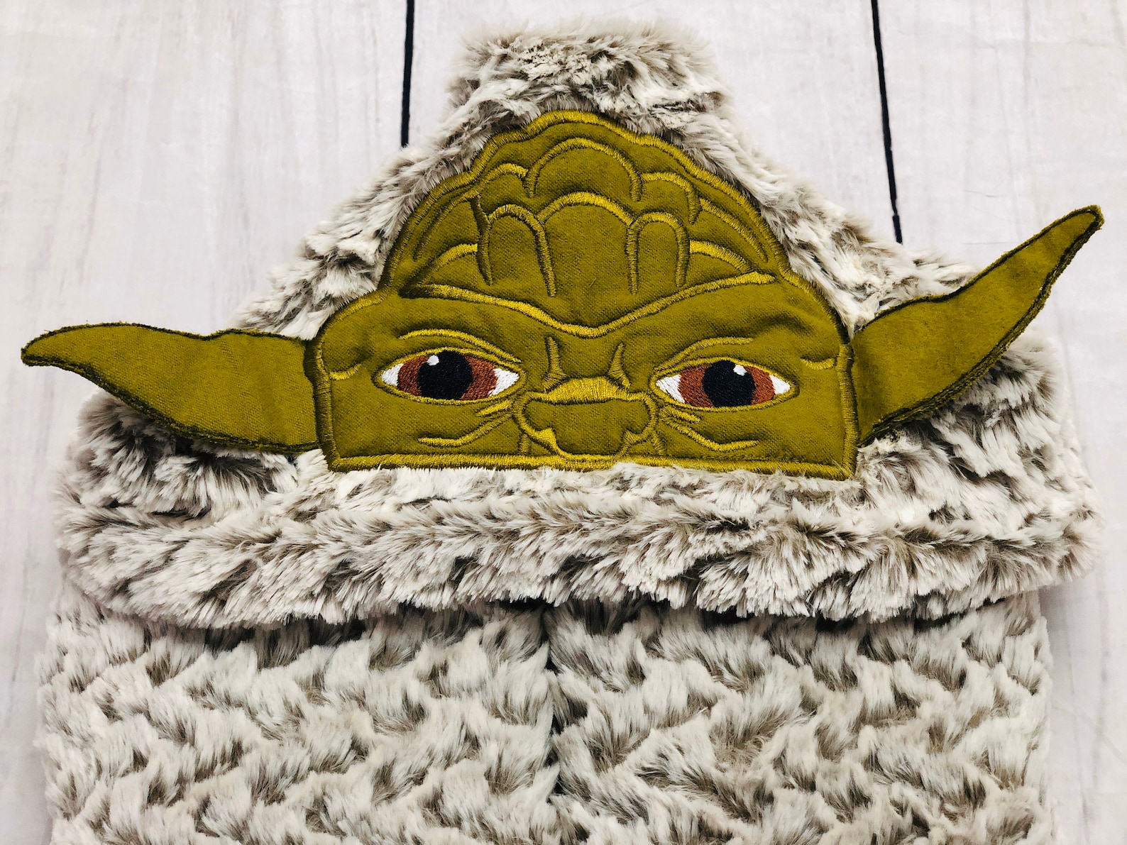 Yoda Star Wars Minky Hooded Blankets FREE NAME Etsy