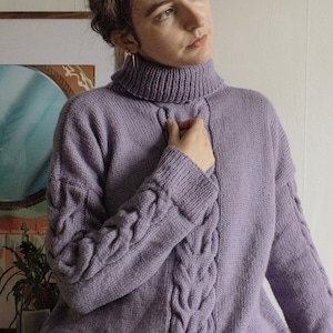 the izzy jumper - PDF knitting pattern