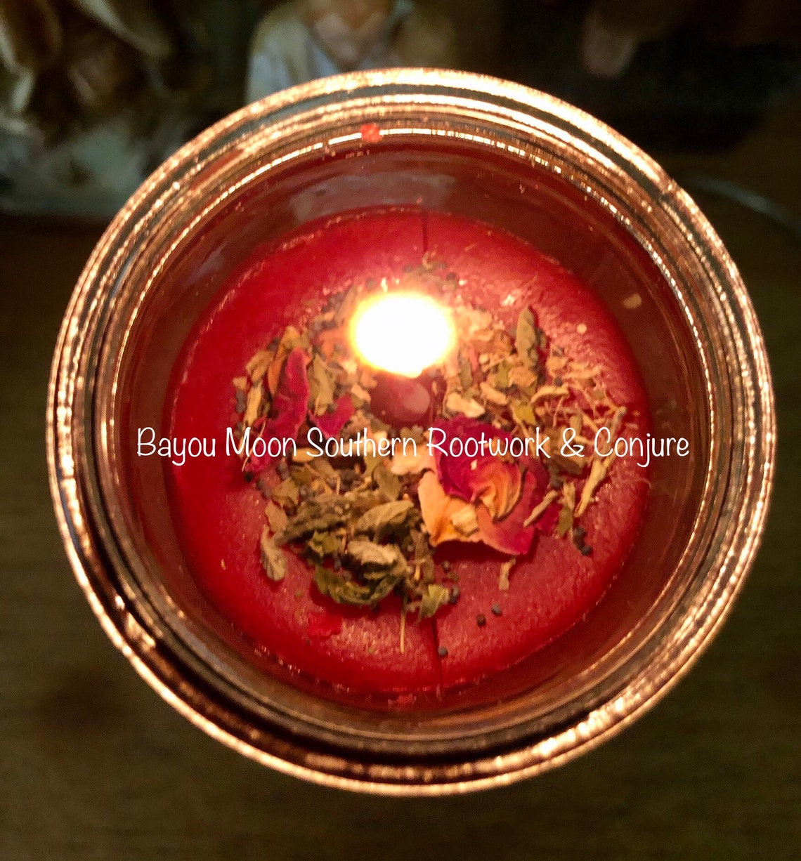 Fixed 7 Day Glass Ritual Candle Etsy