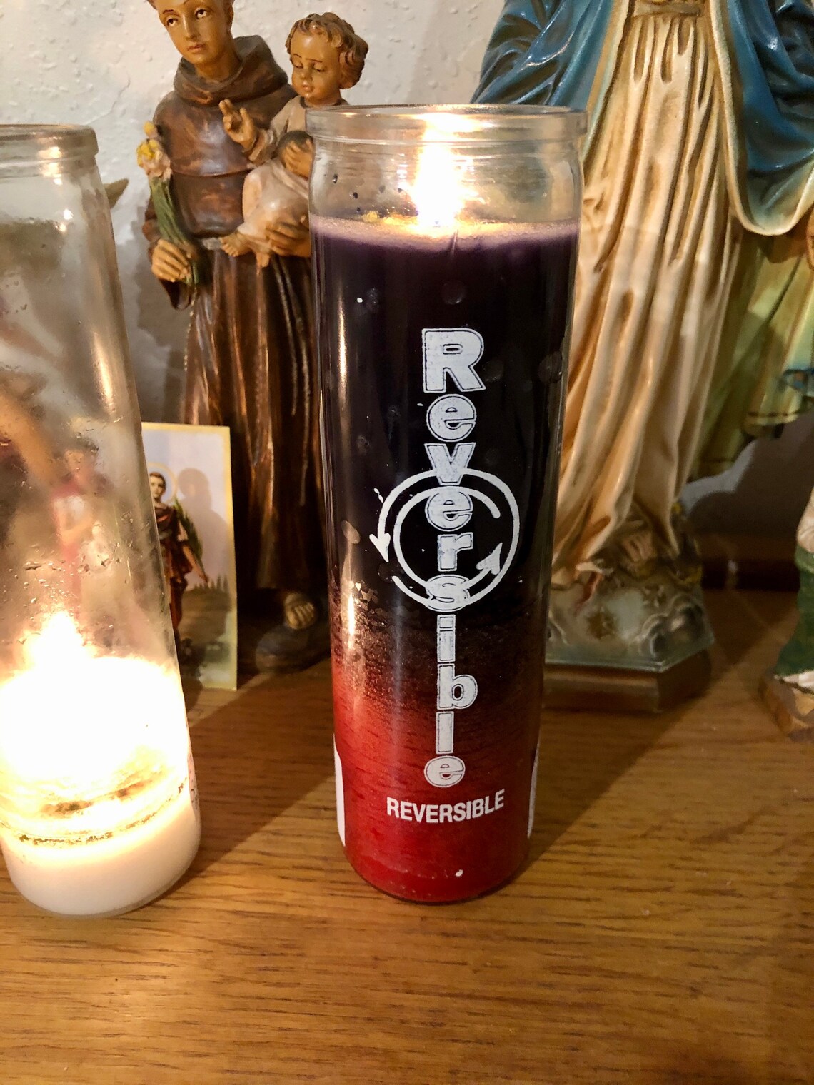 Fixed 7 Day Glass Ritual Candle Etsy