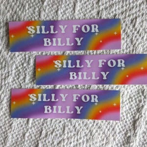 Silly for Billy Sticker || BMFS Rainbow Bluegrass Music