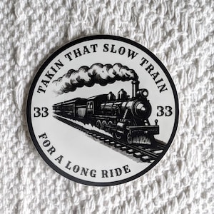 Slow Train Sticker || BMFS Bluegrass Music