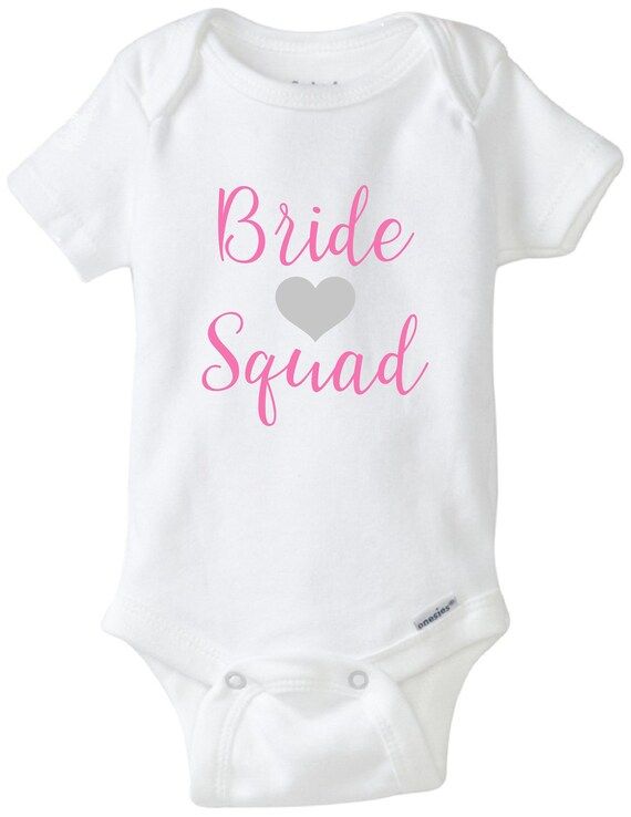 bride squad bodysuit