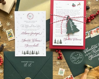 Santa Mail | Santa Certificate | Personalized Nice List | Customized Santa Mail | Santa Letter