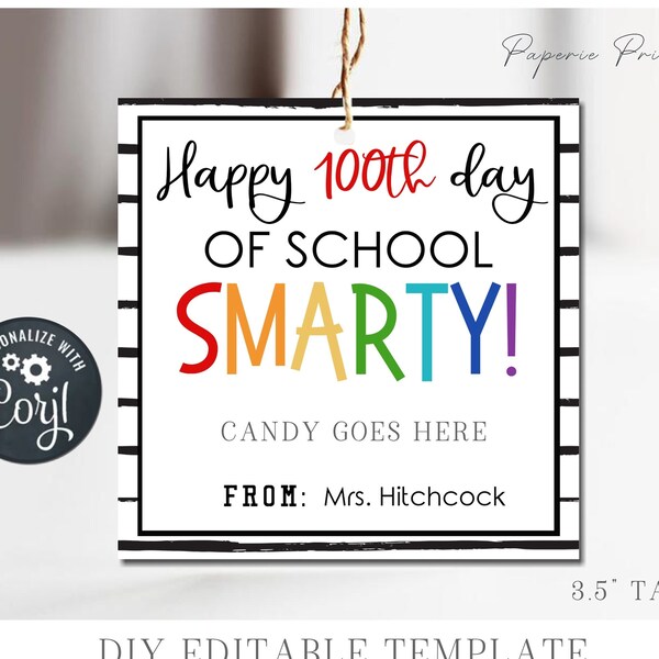 100 Days of School Stickers - Etsy