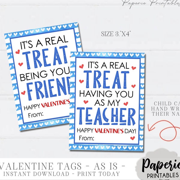 Rice Valentine Card for Kids, Kids Valentine Cards, Rice Valentine Tags, Printable School Valentine, AS-IS, Instant Download #VT77