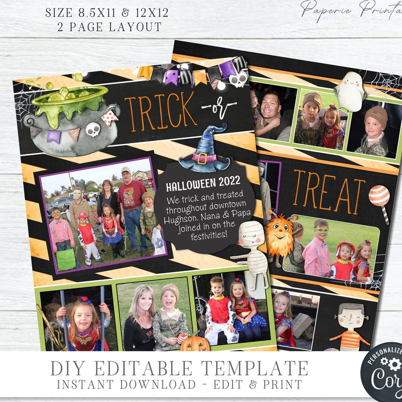 Halloween Quick Pages Etsy