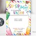 EDITABLE Last Day of School Teacher Appreciation Gift Card Holder, Sip ...