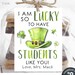 Editable St. Patrick's Day Student Gift Tag (DIY Corjl Template) - Etsy
