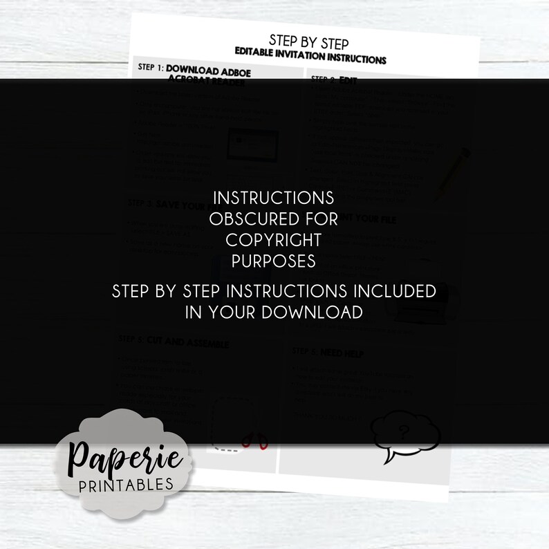 Housewarming Party Invitation Template Country Housewarming Invitation Template-DIY Editable Party Invitation-Edit Adobe ReaderDC-Size 5x7-