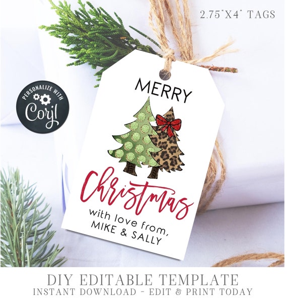 Holiday Gift Tags - TheRoomMom