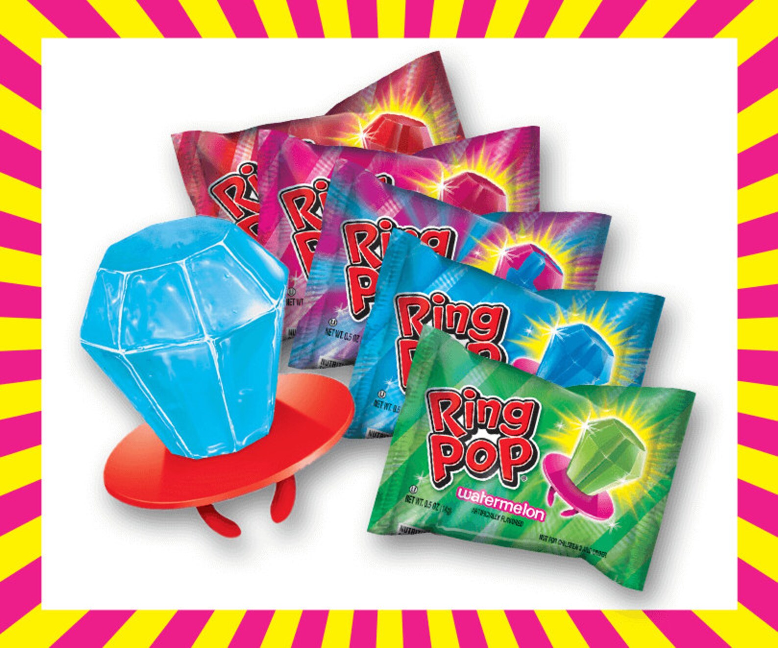 EDITABLE Ring Pop Valentine Tag Kids Valentine Cards You Etsy