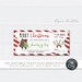 EDITABLE Hunting Trip Christmas Gift Coupon, Christmas Hunting Trip ...