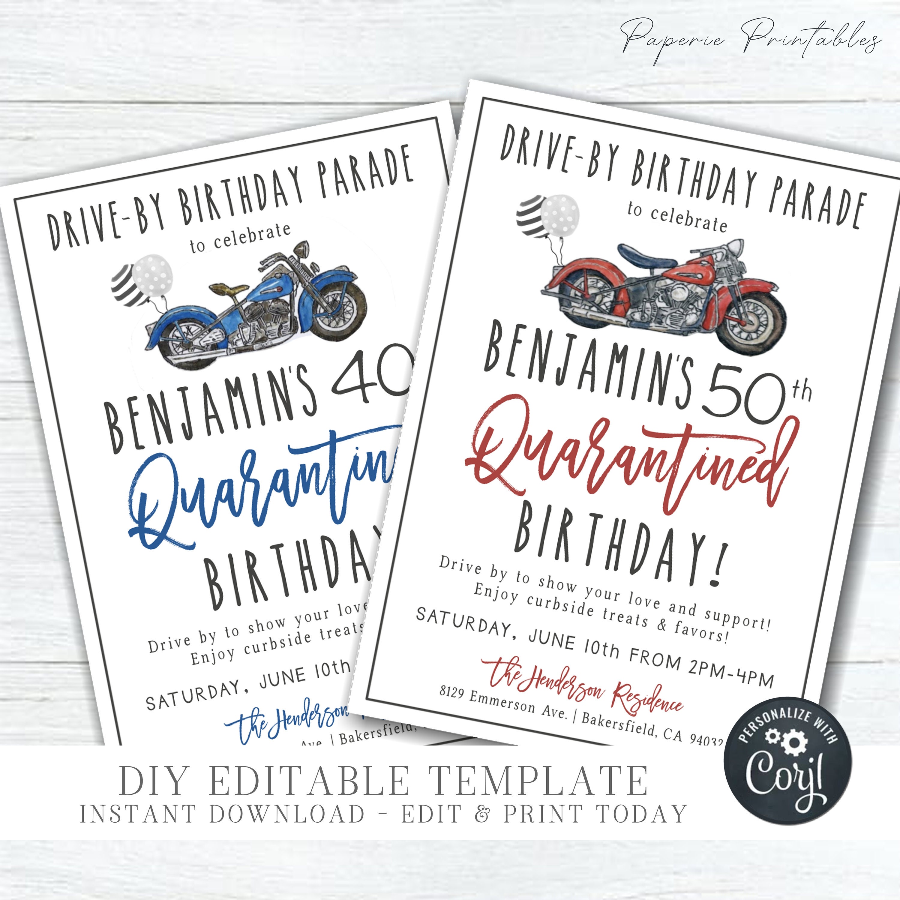 DIY Edit with Corjl EDITABLE Drive-By Birthday Parade Invitation #BP46 Boy Quarantine Birthday DIY Template Printable Invitation DIY Edit with Corjl EDITABLE Drive-By Birthday Parade Invitation #BP46 Boy Quarantine Birthday DIY Template Printable Invitation