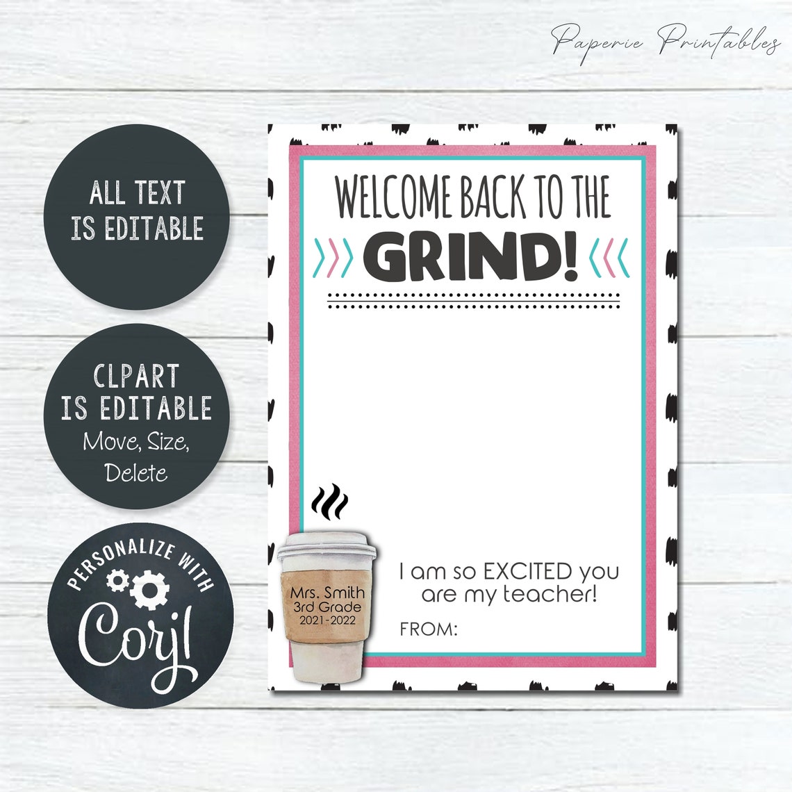Welcome Back To The Grind Free Printable Printable Word Searches