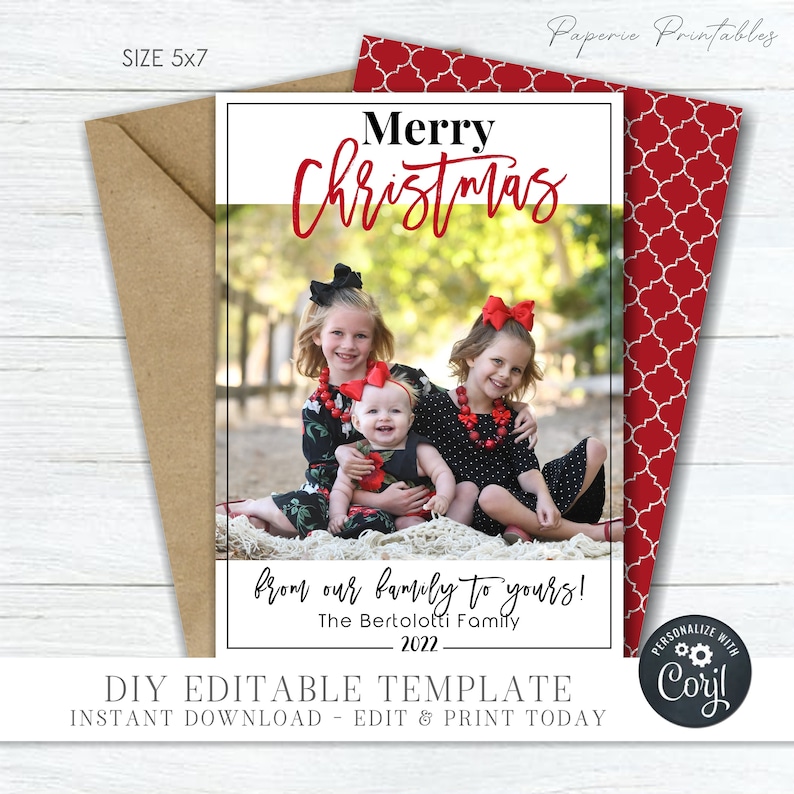 Merry Christmas Photo Cards 