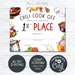 Editable Chili Cook-off Award Winner Certificates, Chili Competition ...