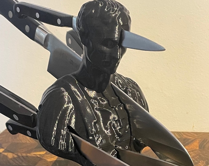 Julius Caesar Knife Block Etsy