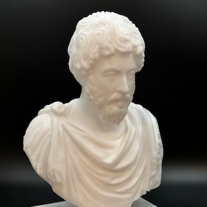Marcus Aurelius bust - for Stoic followers and Roman history fans