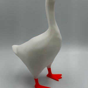 Untitled Goose Game Key Holder figurine statue model with magnet Horrible Entitled Goose steal things and win Honk and Bonk image 7