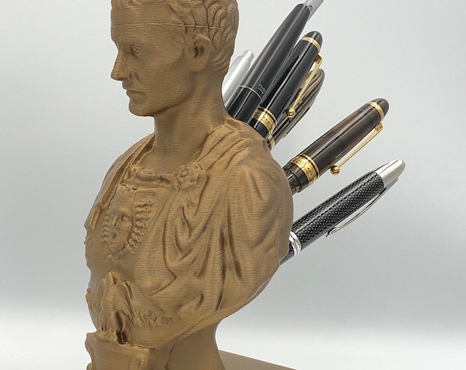 Julius Caesar Pen Holder and Pencil Holder Desktop Organiser Etsy