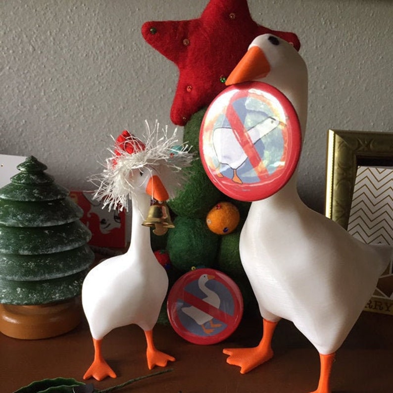 Untitled Goose Game Key Holder Figurine Statue Model With Etsy UK