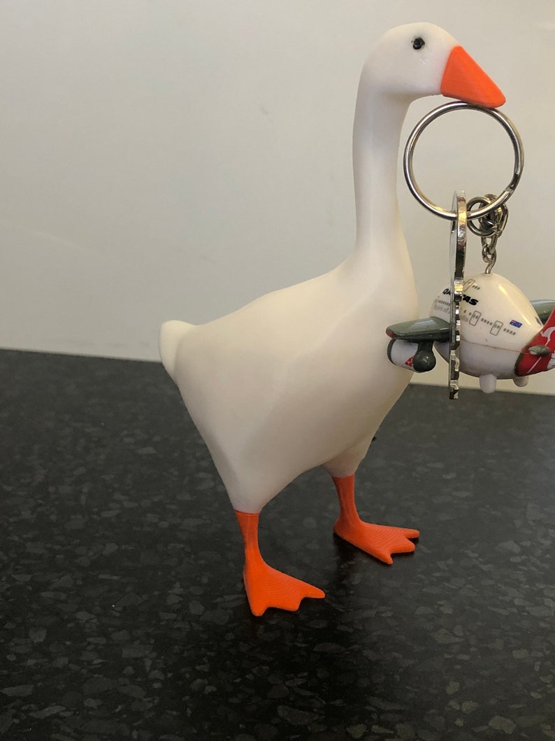 Untitled Goose Game Key Holder figurine statue model with Etsy