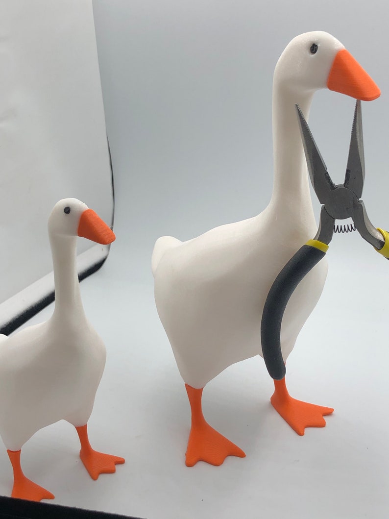 Untitled Goose Game Key Holder Figurine Statue Model With Etsy UK