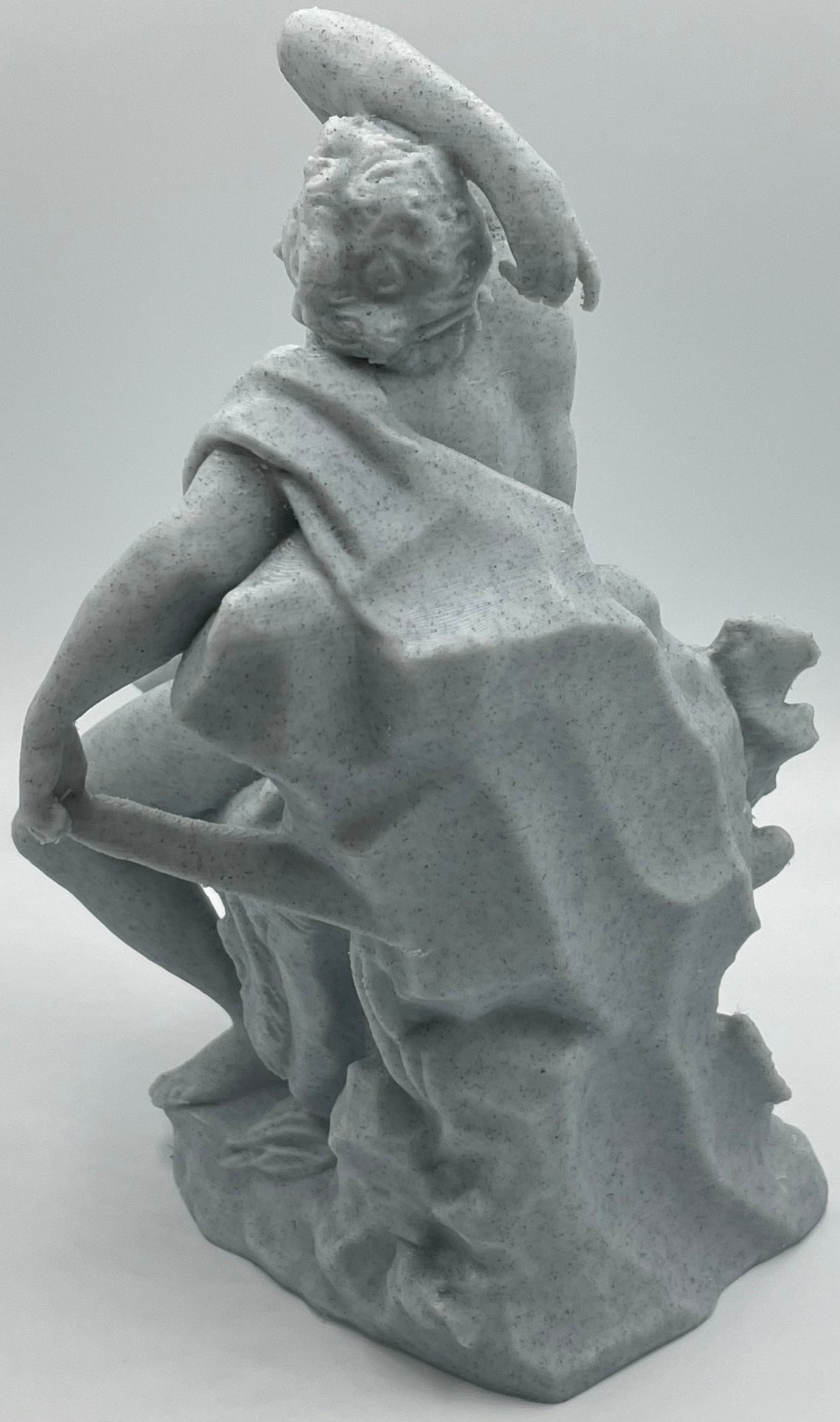 Barberini Faun Statue at the Louvre Paris Roman Sculpture Etsy Denmark