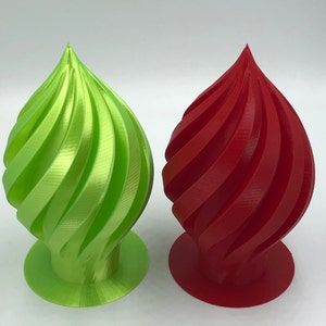 Standing Spiral Christmas Light