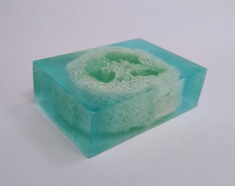 Loofah soap bars, exfoliating soap