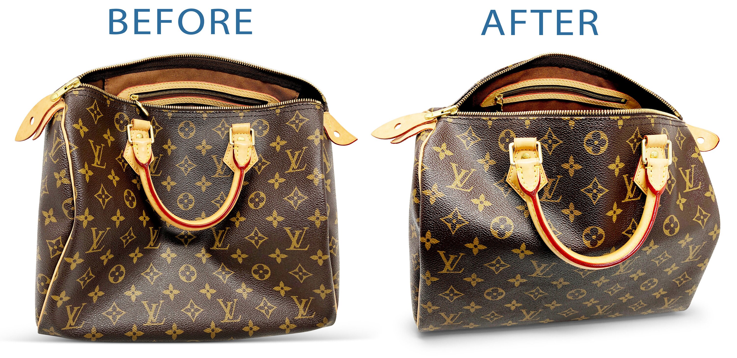 Buy BACK in Stock LV Neverfull NF Gm Mm Pm Purse Organizer Insert Online in  India 