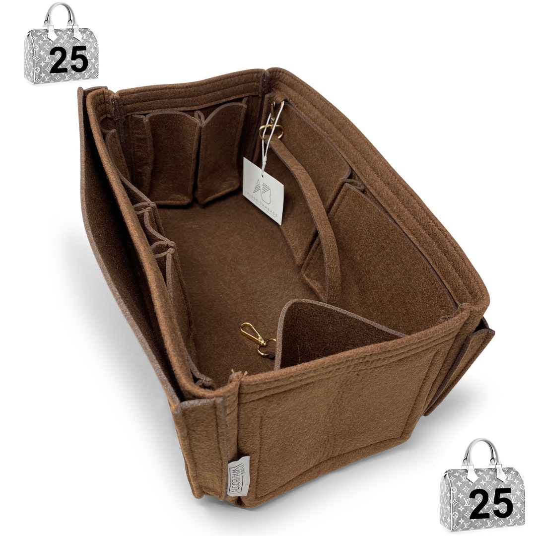  Bag Organizer for LV Speedy 25 - Premium Felt (Handmade/20  Colors) : Handmade Products